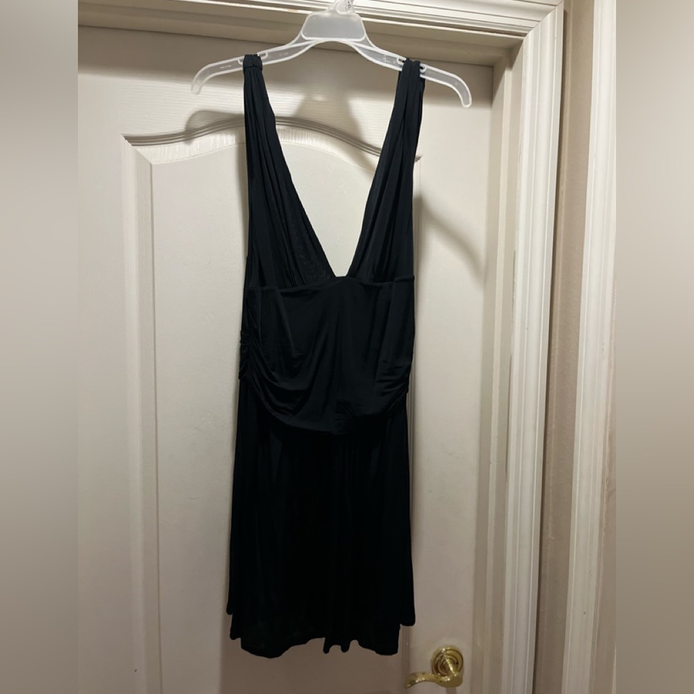 Free People Elegant Black Sleeveless Dress